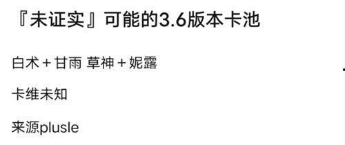 3.08卡池爆料最新,新角色与限定皮肤大揭秘，精彩不容错过！